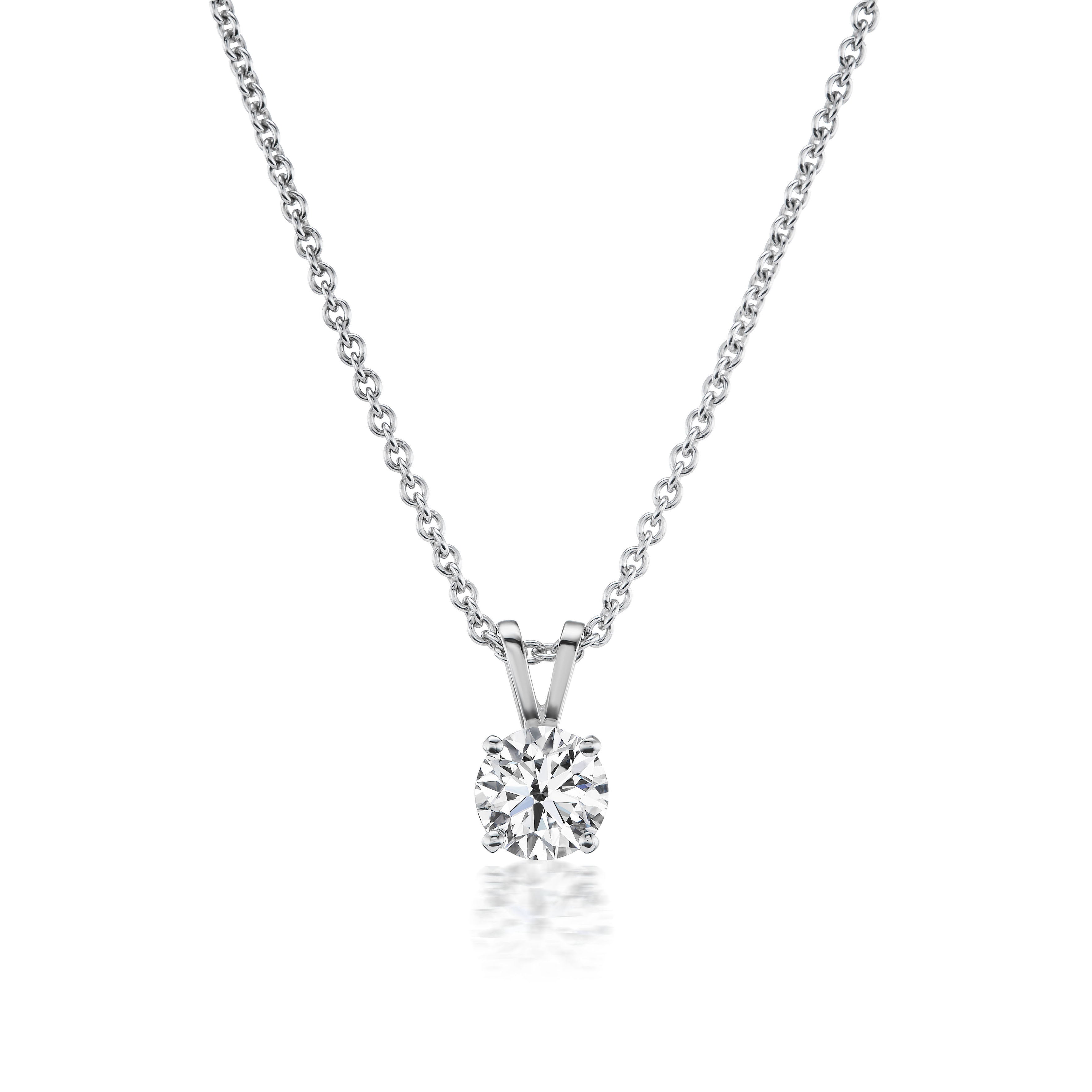 Rabbit Ear Diamond Pendant – Iannelli Diamonds