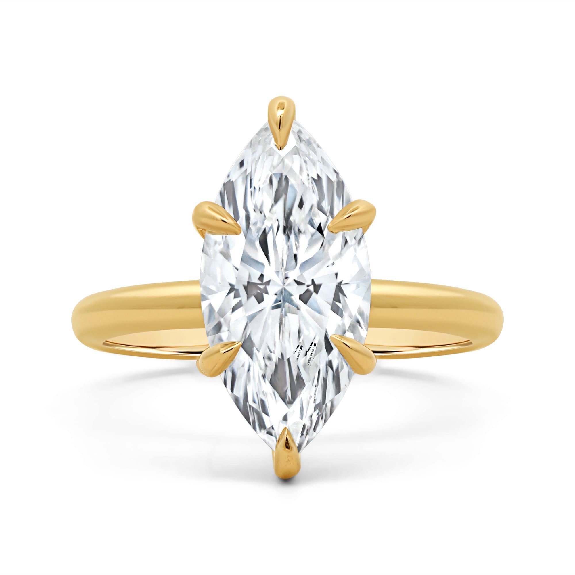 Marquise Diamond Engagement Rings