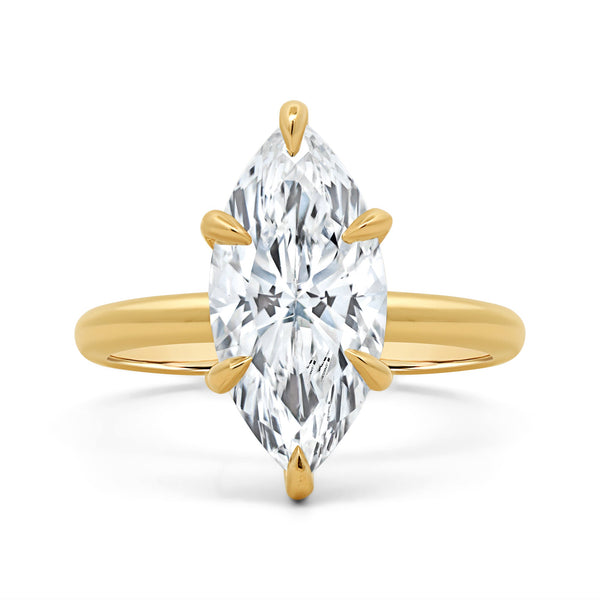 Marquise Diamond Engagement Rings