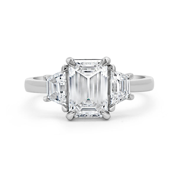 Emerald Diamond Engagement Rings
