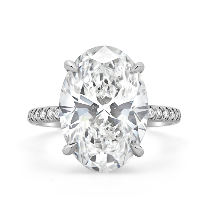 Lab Grown Oval Cut Diamond