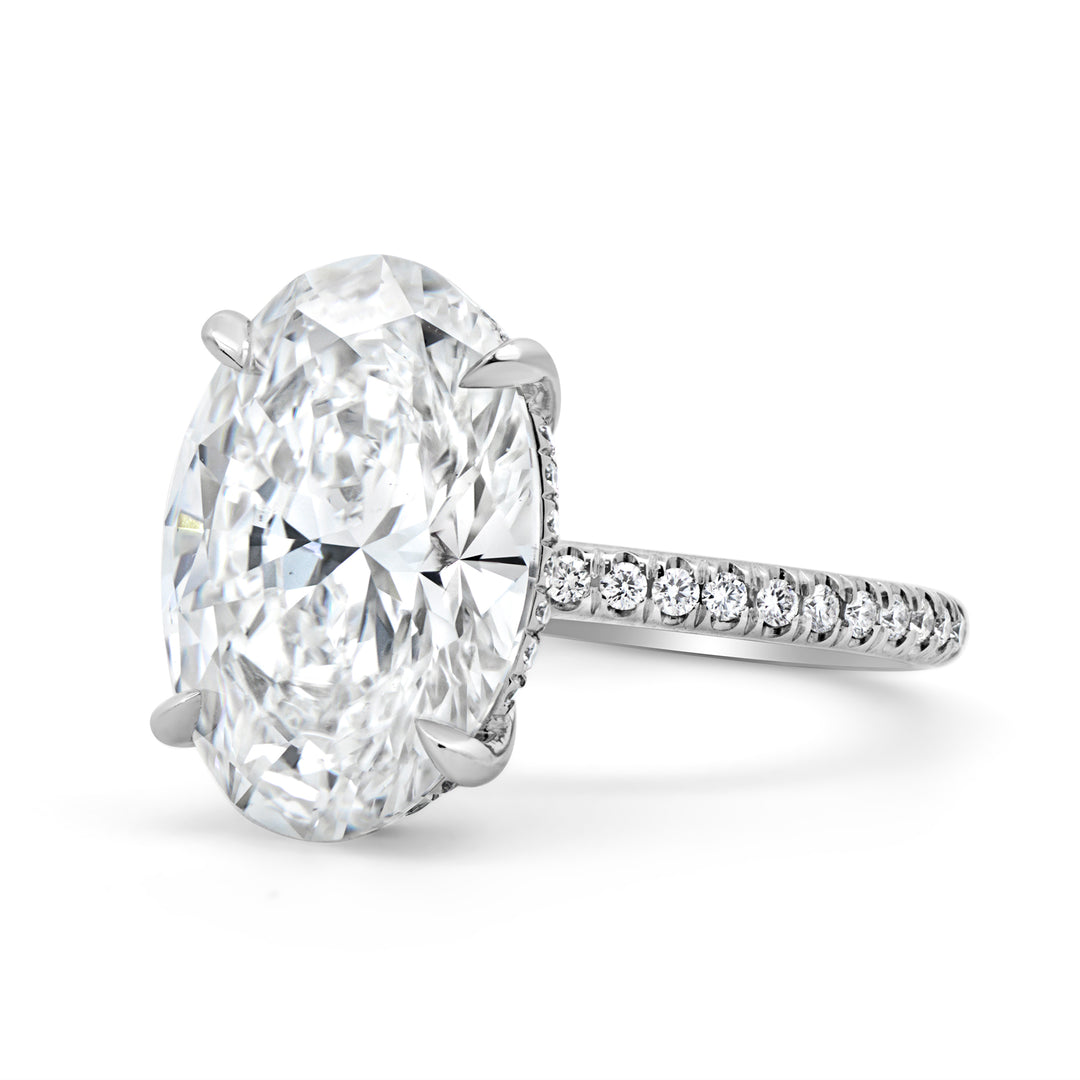 Lab Grown Oval Cut Diamond