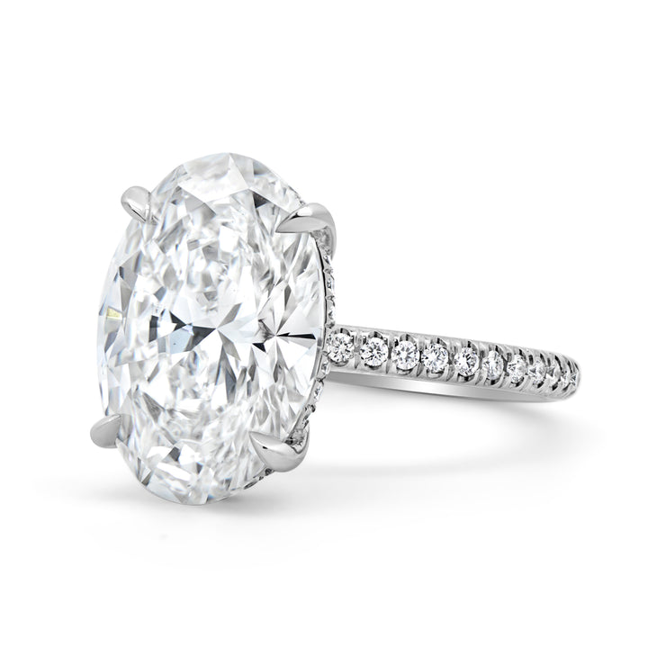 Lab Grown Oval Cut Diamond