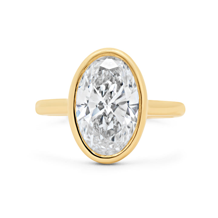 Lab Grown Oval Cut Diamond