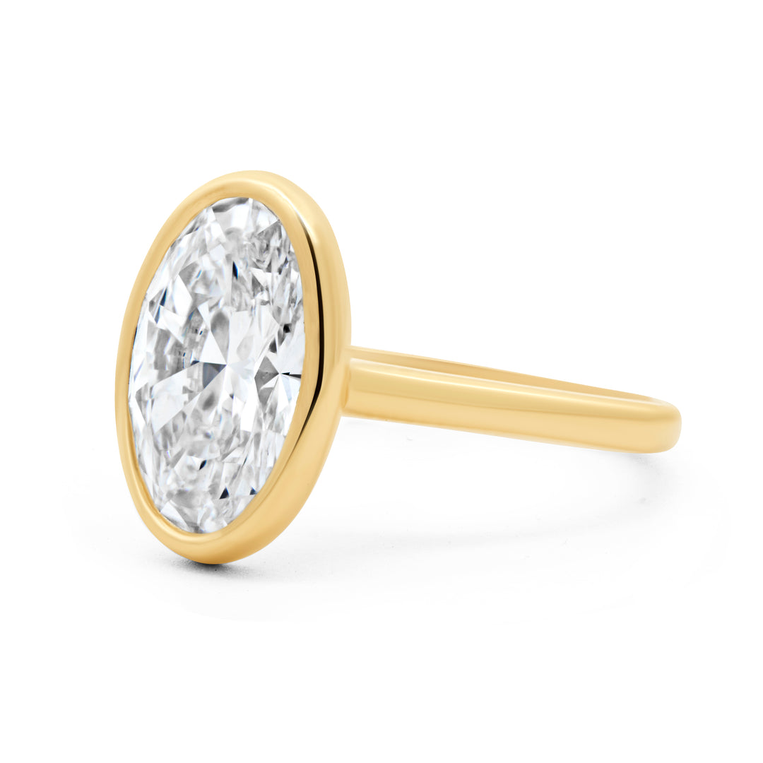 Lab Grown Oval Cut Diamond