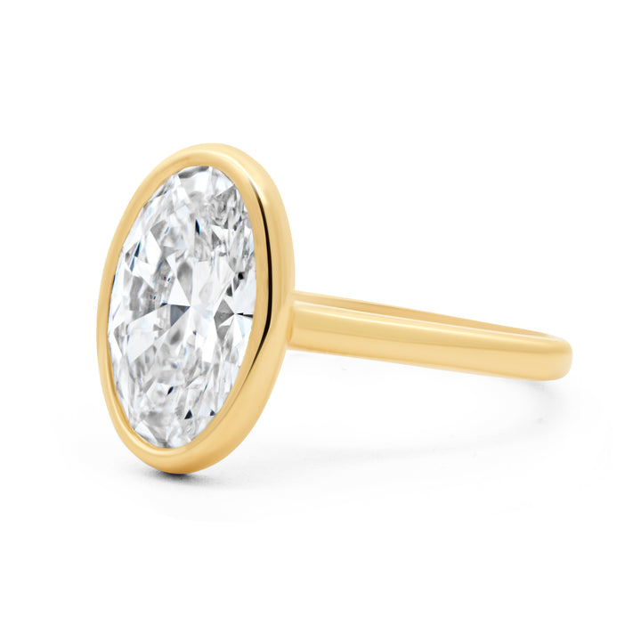 Lab Grown Oval Cut Diamond