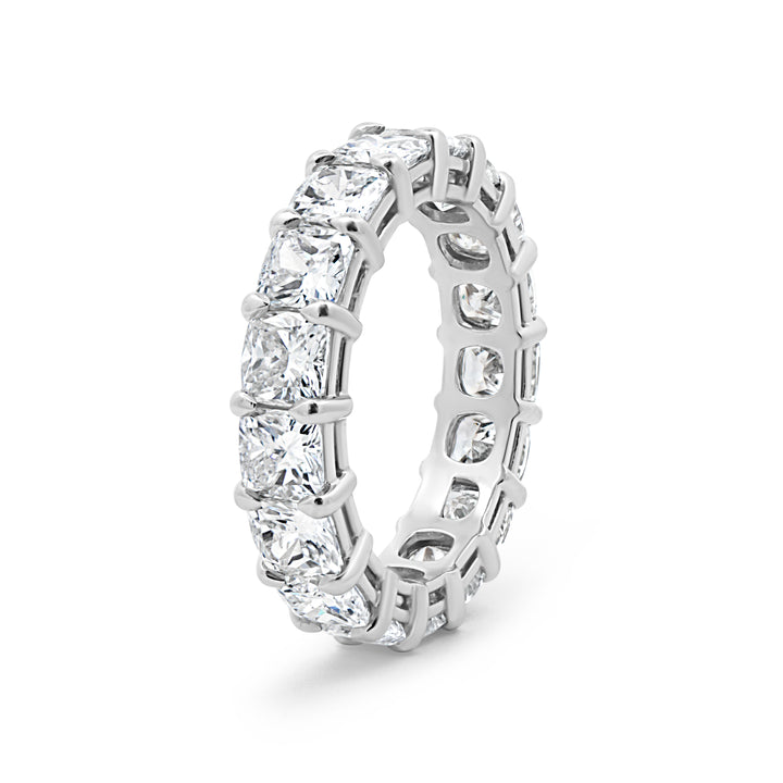Cushion Cut Diamond Eternity Band