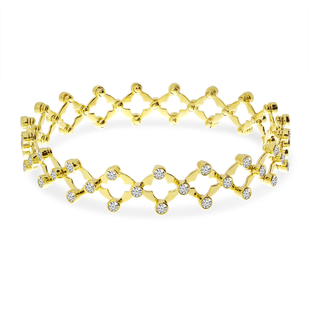 Diamond Convertible Bracelet to Ring