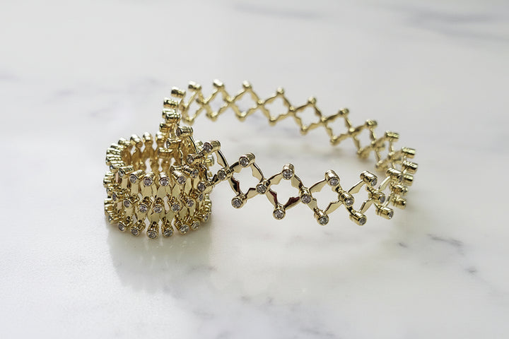 Diamond Convertible Bracelet to Ring