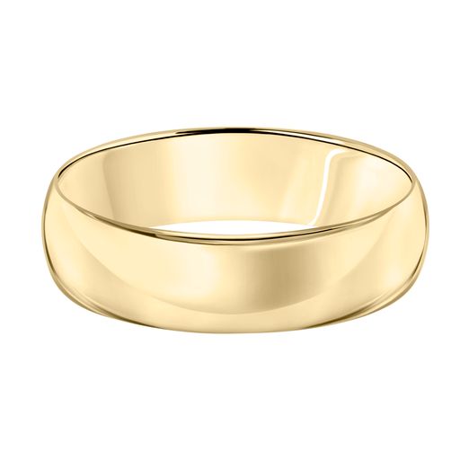 Low Dome Comfort Fit Wedding Band