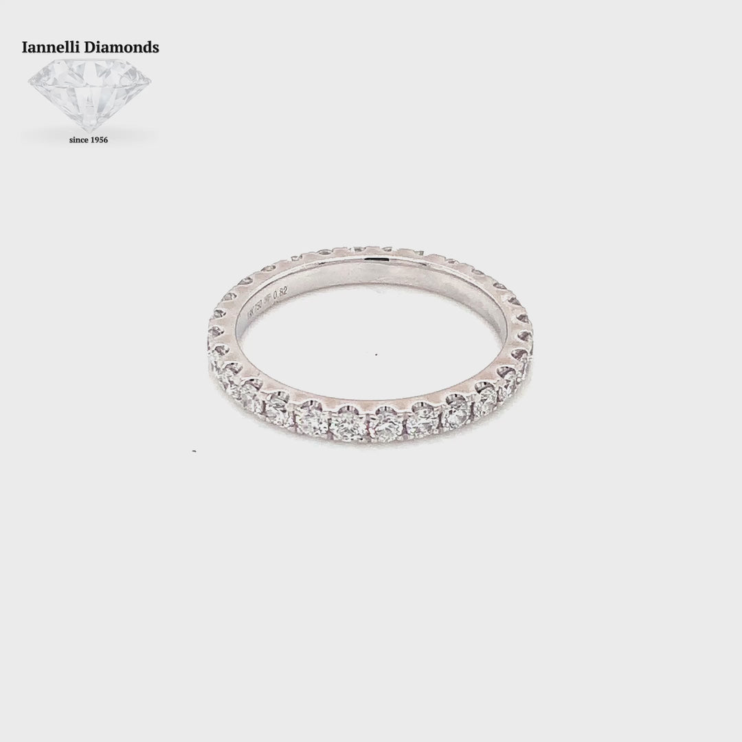Round Cut Diamond Eternity Wedding Band (0.03ct. per stone)