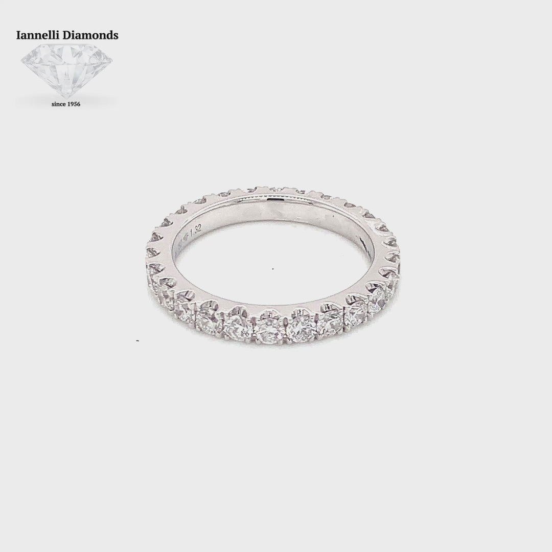 Round Cut Diamond Eternity Wedding Band (0.05ct. per stone)