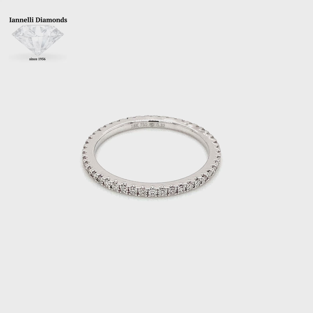Round Cut Diamond Eternity Wedding Band (0.007ct. per stone)