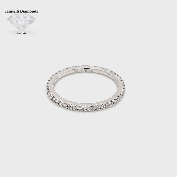 Round Cut Diamond Eternity Wedding Band (0.007ct. per stone)