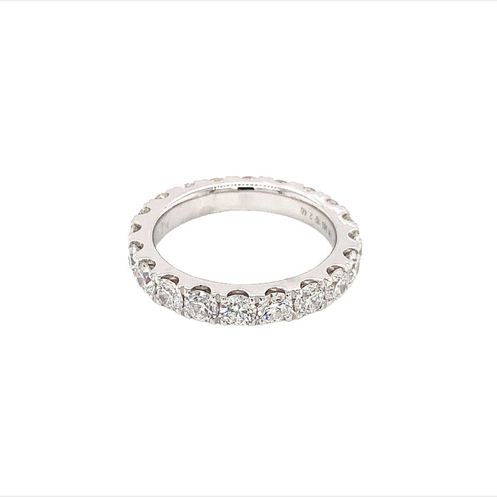 Round Cut Diamond Eternity Wedding Band (0.12ct. per stone)