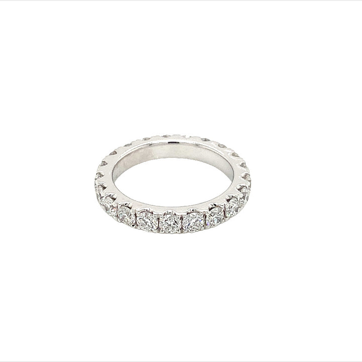 Round Cut Diamond Eternity Wedding Band (0.08ct. per stone)
