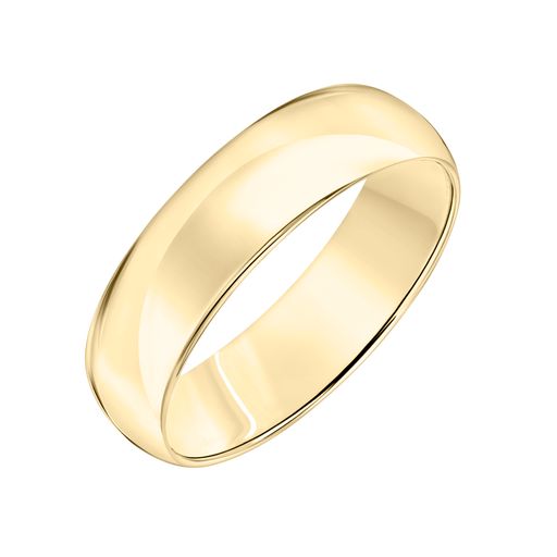 Low Dome Comfort Fit Wedding Band