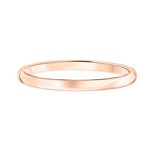 Low Dome Comfort Fit Wedding Band