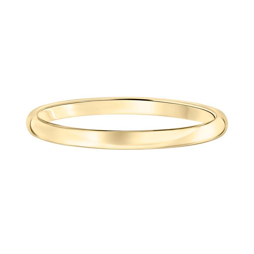 Low Dome Comfort Fit Wedding Band