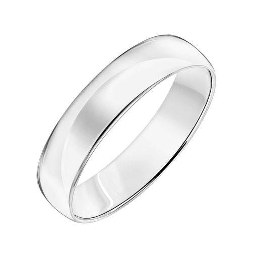 Low Dome Comfort Fit Wedding Band