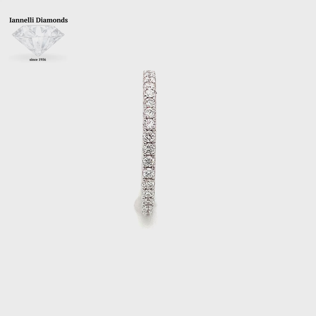 Round Cut Diamond Eternity Wedding Band (0.015ct. per stone)