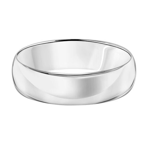 Low Dome Comfort Fit Wedding Band
