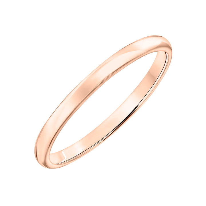Low Dome Comfort Fit Wedding Band