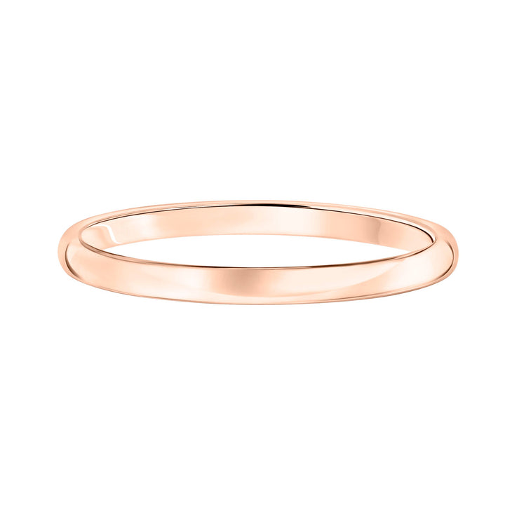 Low Dome Comfort Fit Wedding Band