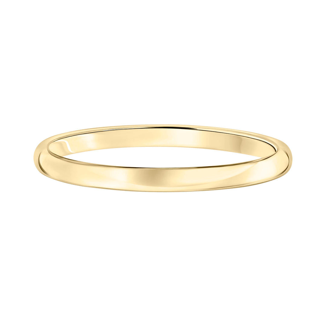 Low Dome Comfort Fit Wedding Band