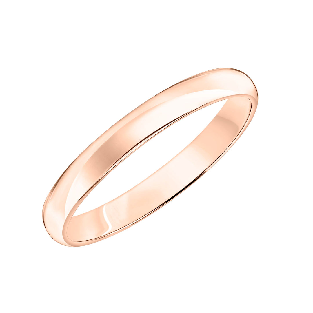 Low Dome Comfort Fit Wedding Band