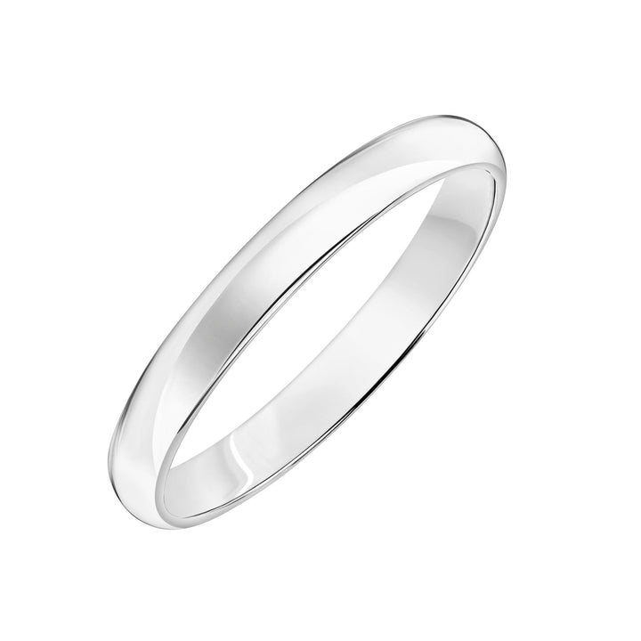 Low Dome Comfort Fit Wedding Band