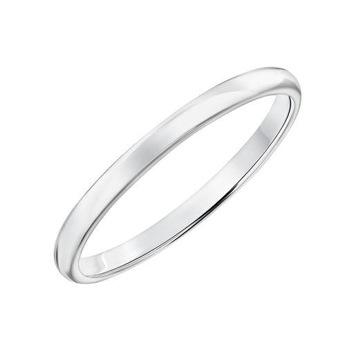 Low Dome Comfort Fit Wedding Band
