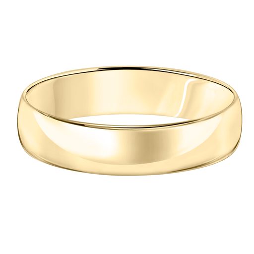 Low Dome Comfort Fit Wedding Band