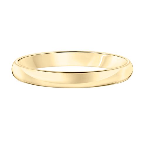 Low Dome Comfort Fit Wedding Band